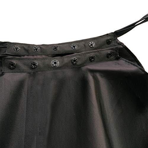 Nylon Hairdressing Cape with Closure Snap F8799