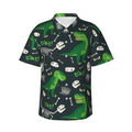 Hawaiian Shirt Men Casual Button Down Short Sleeve Z663144