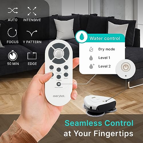 Ultra Quiet Robot Mop with Remote Control G81155