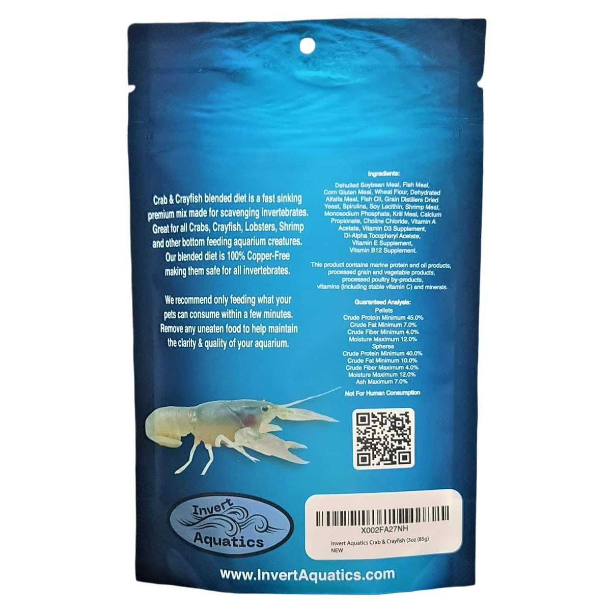 Crab & Crayfish Sinking Blended Diet Z422662
