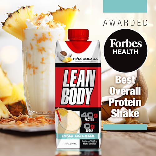 Strawberry Protein Shake, 40g Protein, 0 Sugar, 17 Ounce Pack of 12 I8739