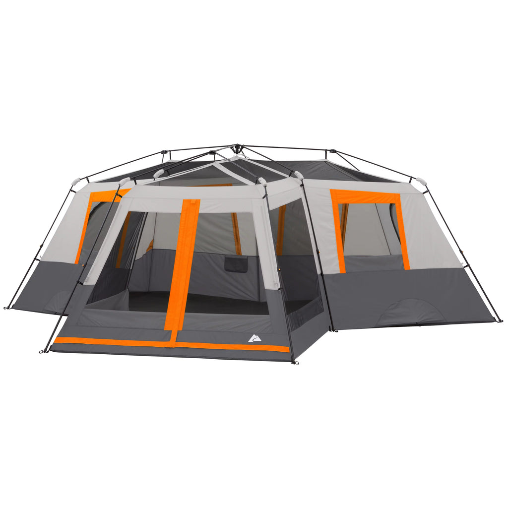 20' x 18' 12-Person 3-Room Instant Cabin Tent with Screen Room D2450