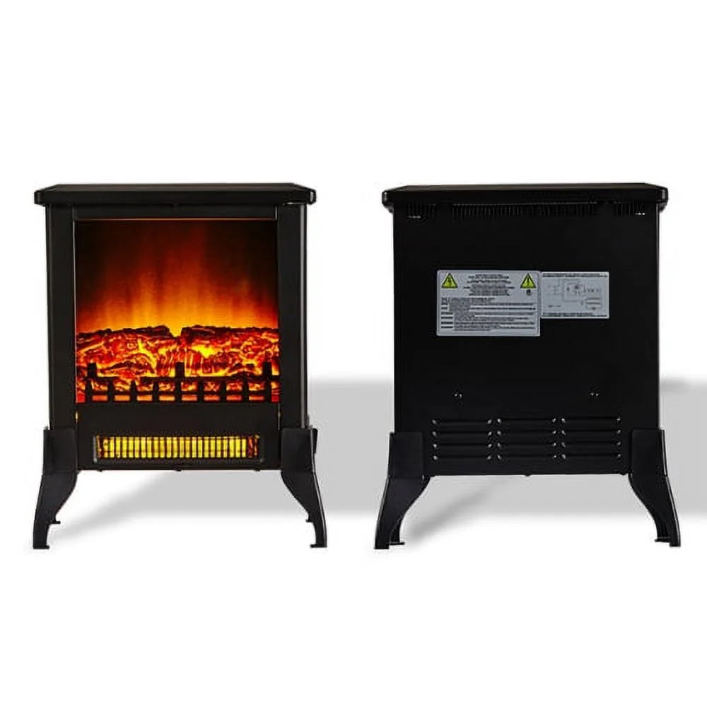 14" Freestanding Electric Fireplace Heater M228
