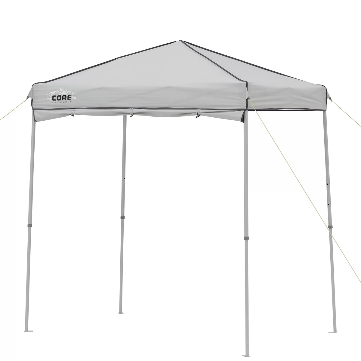 6 x 4 Ft Pop Up Instant Tent Canopy with Half Sun Shade, Gray I39682