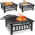 32" Wood Burning Metal Fire Pit J8058