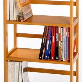 3-Section Wood Bookshelf F83348