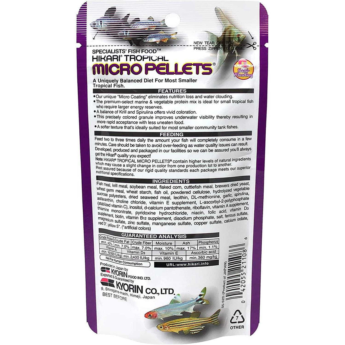 Tropical Micro Pellets C126