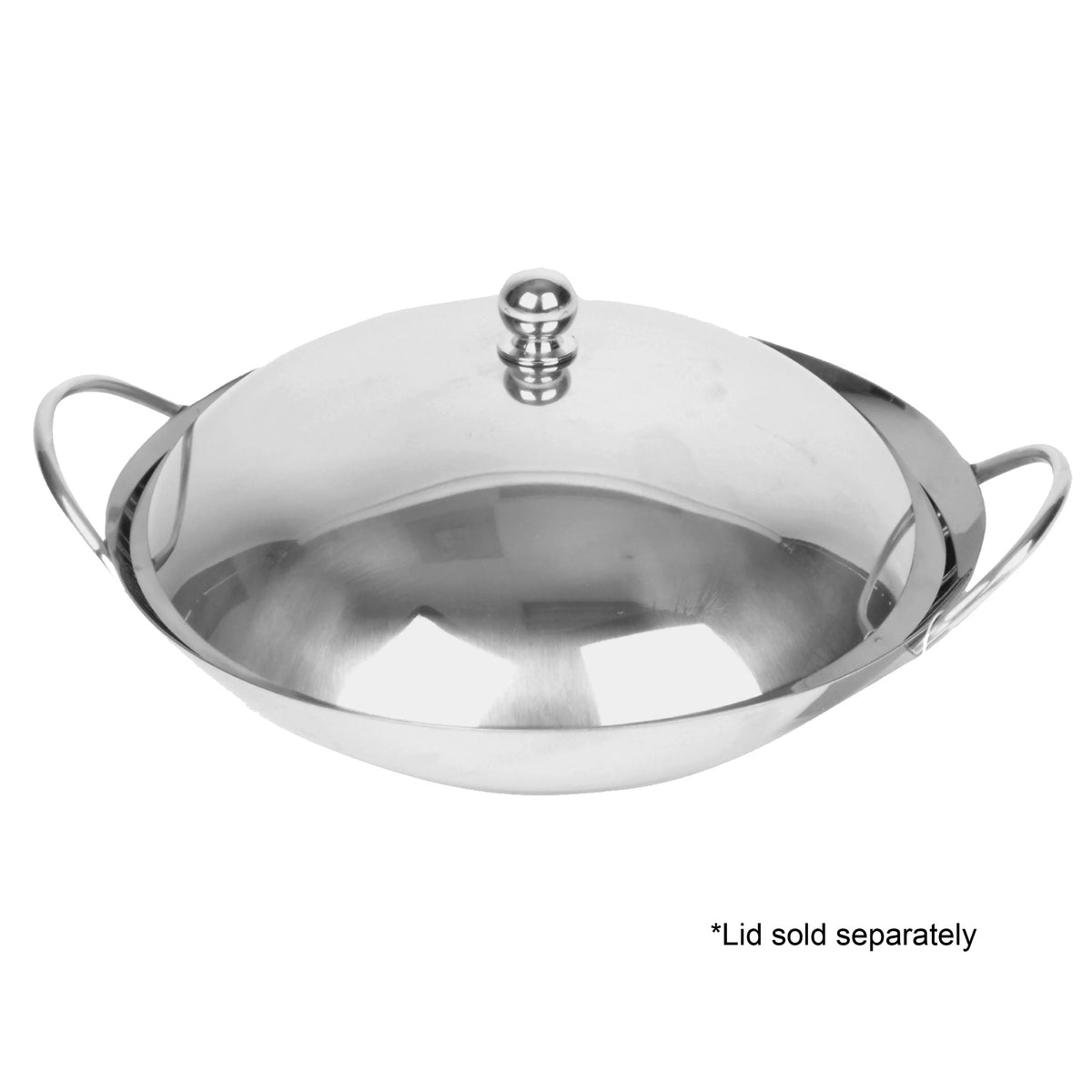 8" Stainless Steel Wok B631837