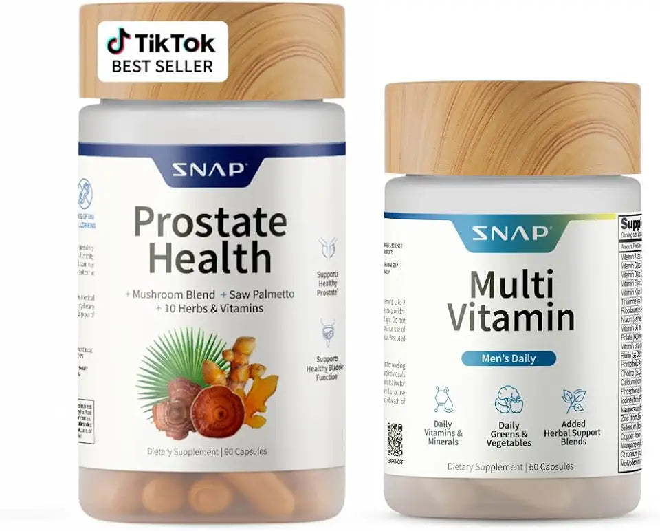 90 Capsules & 60 Capsules Prostate Support Supplement D37350