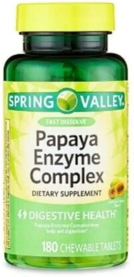 Papaya Enzyme Complex Tablets 180 Count I82144