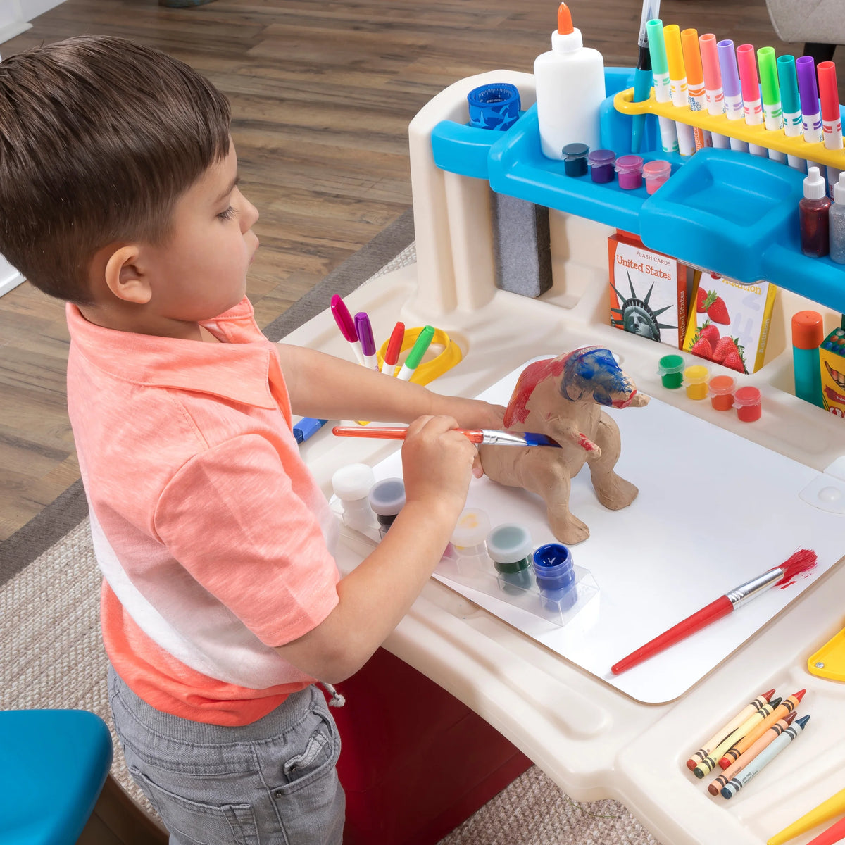 Plastic Kids Activity Center and Table F5553