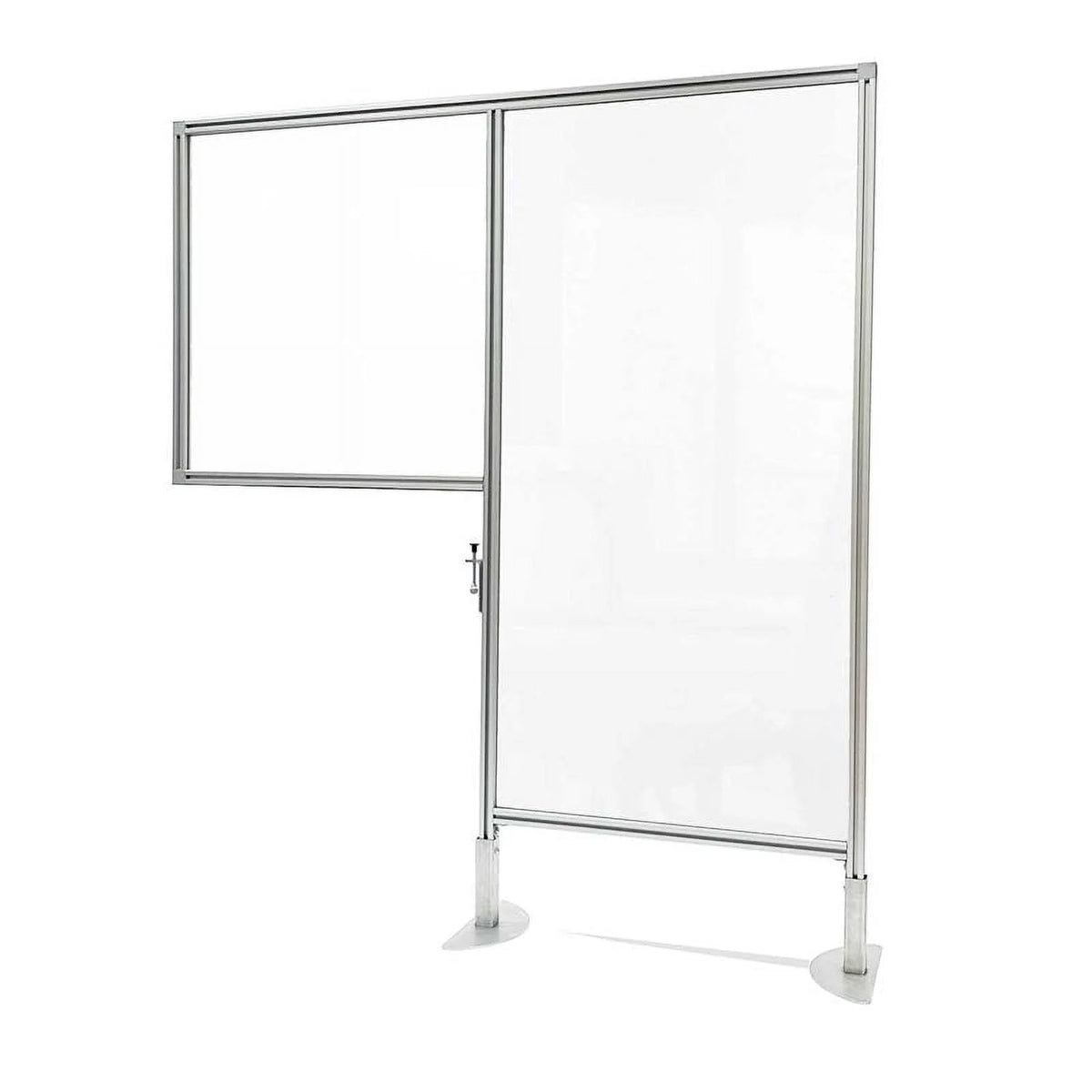 Clear Plastic Floor Panel Work Station Divider T75136