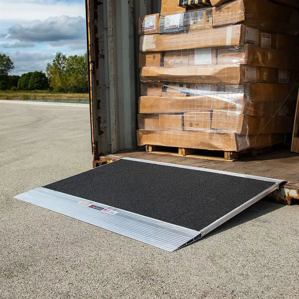 45in HD Grit-Coat Shipping Container Ramps 8,000 lb. Capacity D921