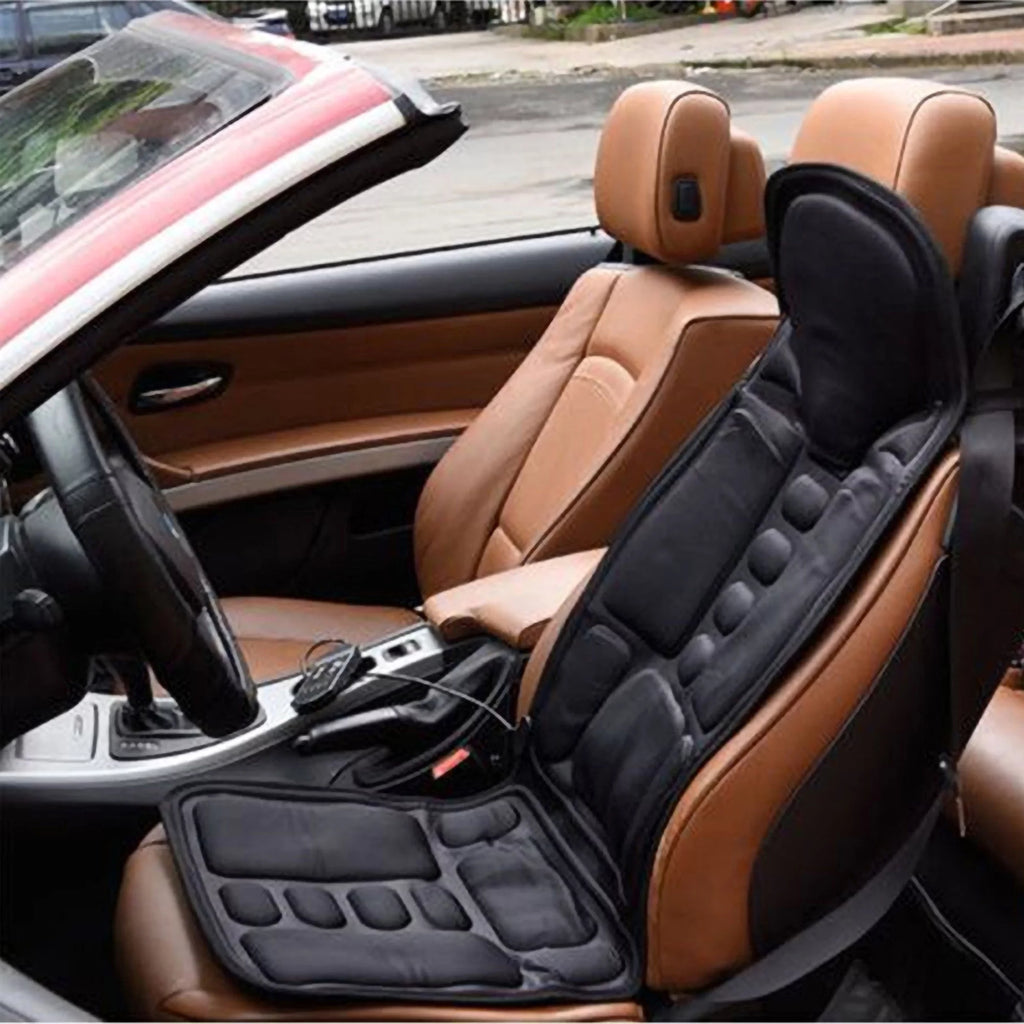 8 Vibrating Heated Massage Seat Cushion S4819
