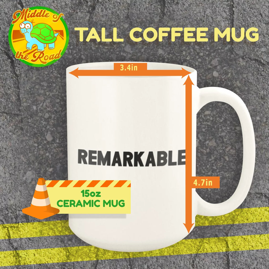 Ceramic 15oz White Mug V502714