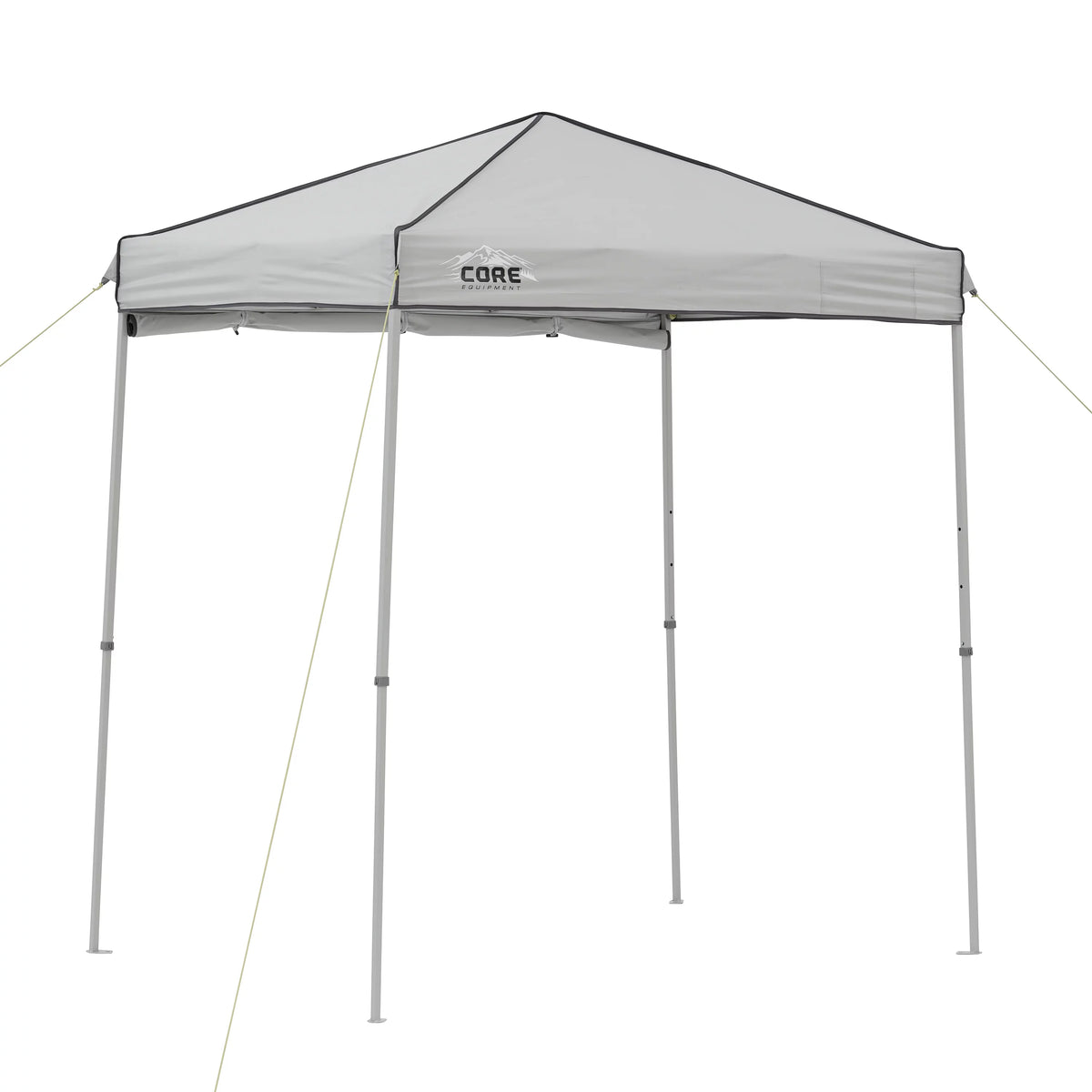 6 x 4 Ft Pop Up Instant Tent Canopy with Half Sun Shade, Gray I39682