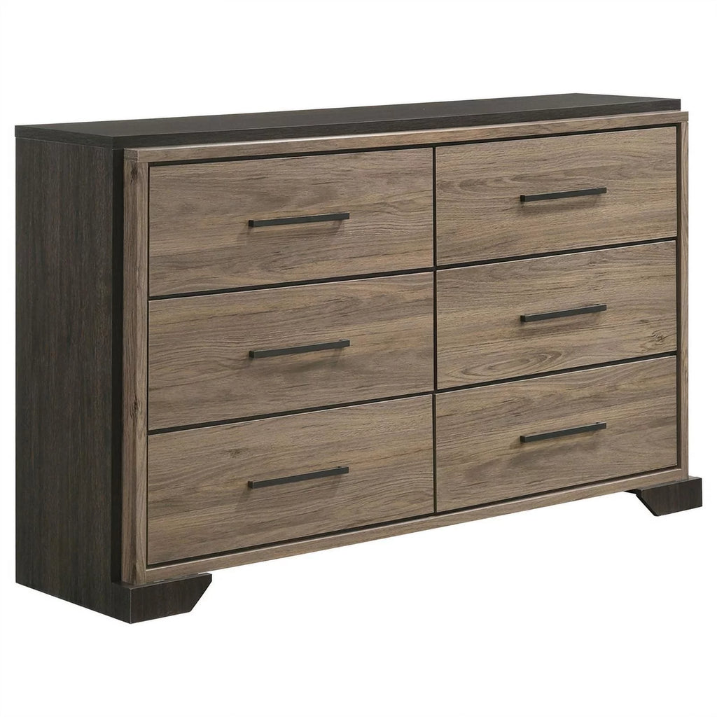 4-piece Wood California King Bedroom Set P138