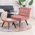 Pink Velvet Accent Chair S162422