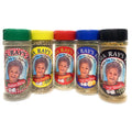5 Variety Pack Seasoning 4oz Bottles T99244