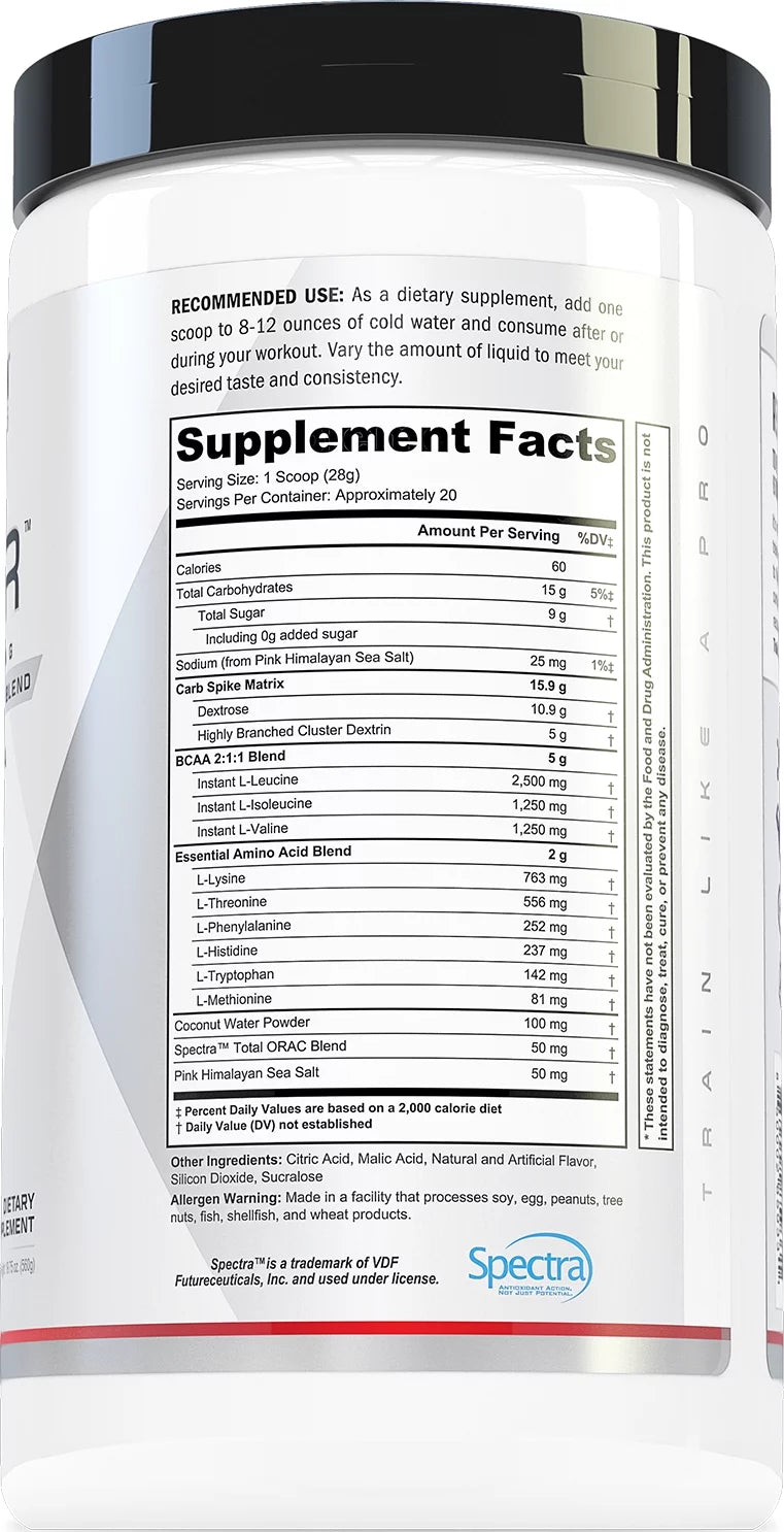 Post Workout Recovery Drink with Carbohydrates and BCAA/EAA, 20 Servings A729