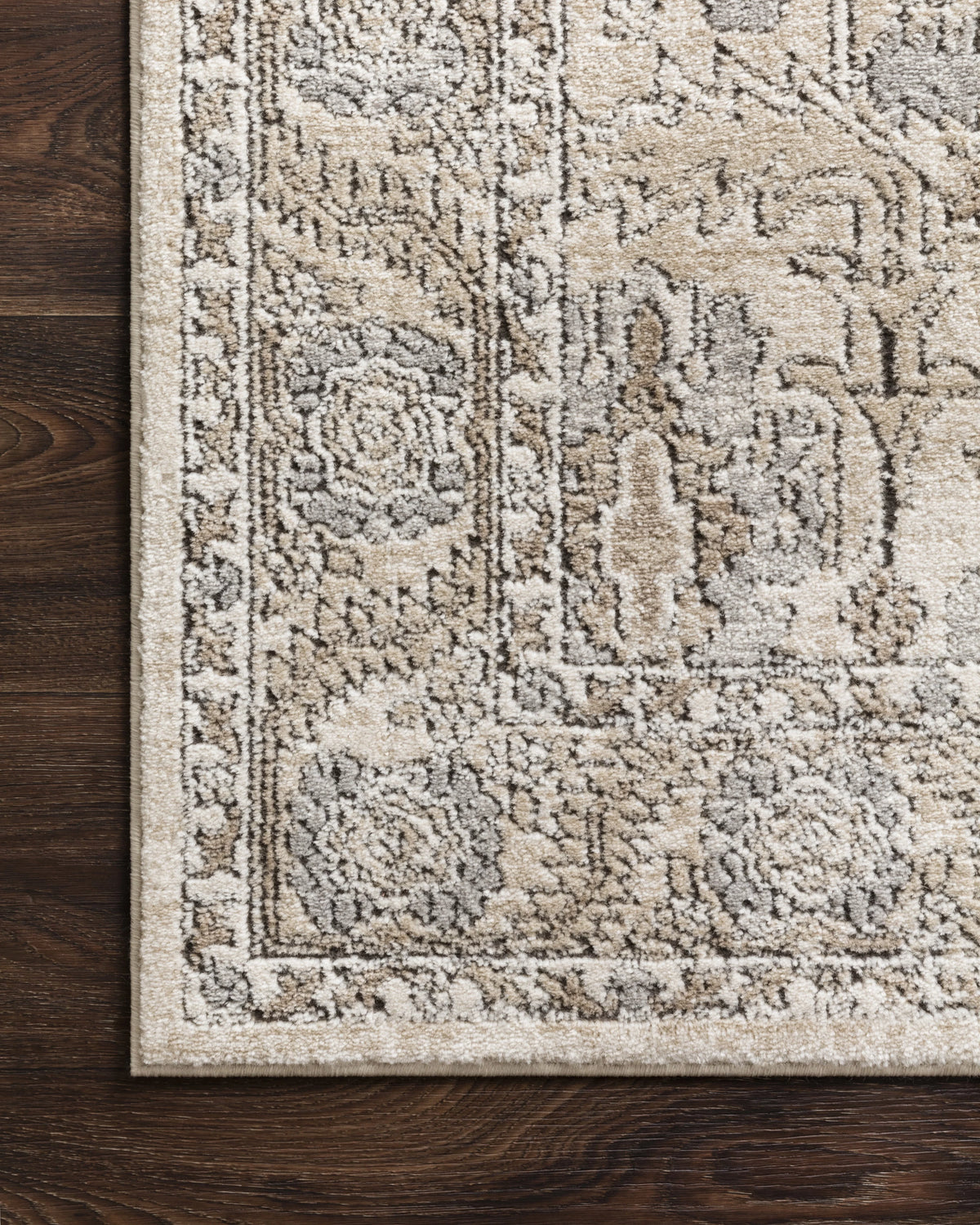 Oriental Ivory Sand Area Rug V84499