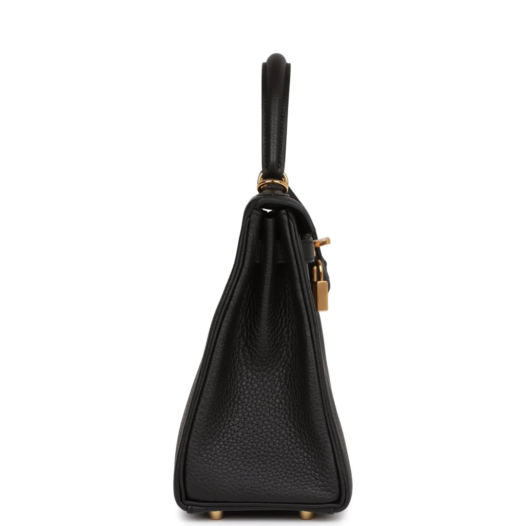 Black Leather Handbag R212