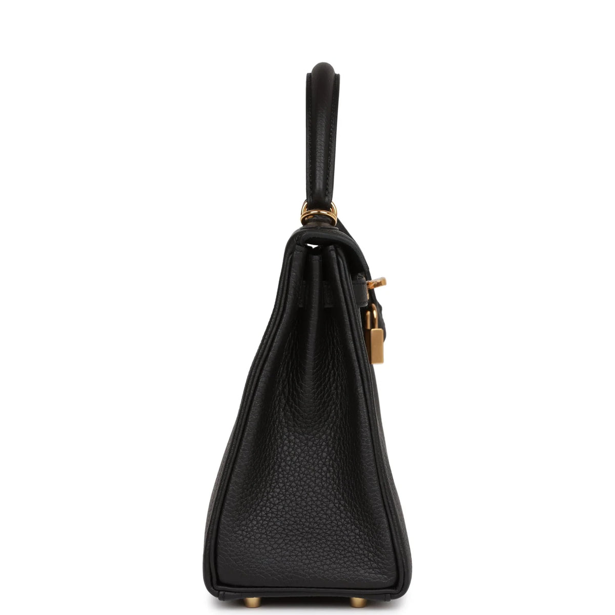 Black Leather Handbag R212