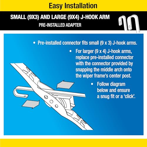 22" Windshield Wiper Blades, Pack of 2 J157138
