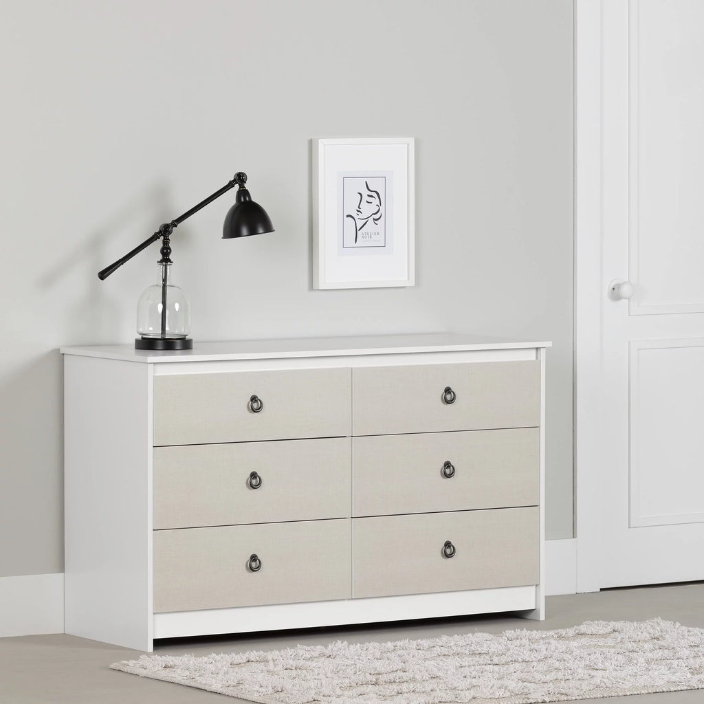 White Coastal Dresser G202607