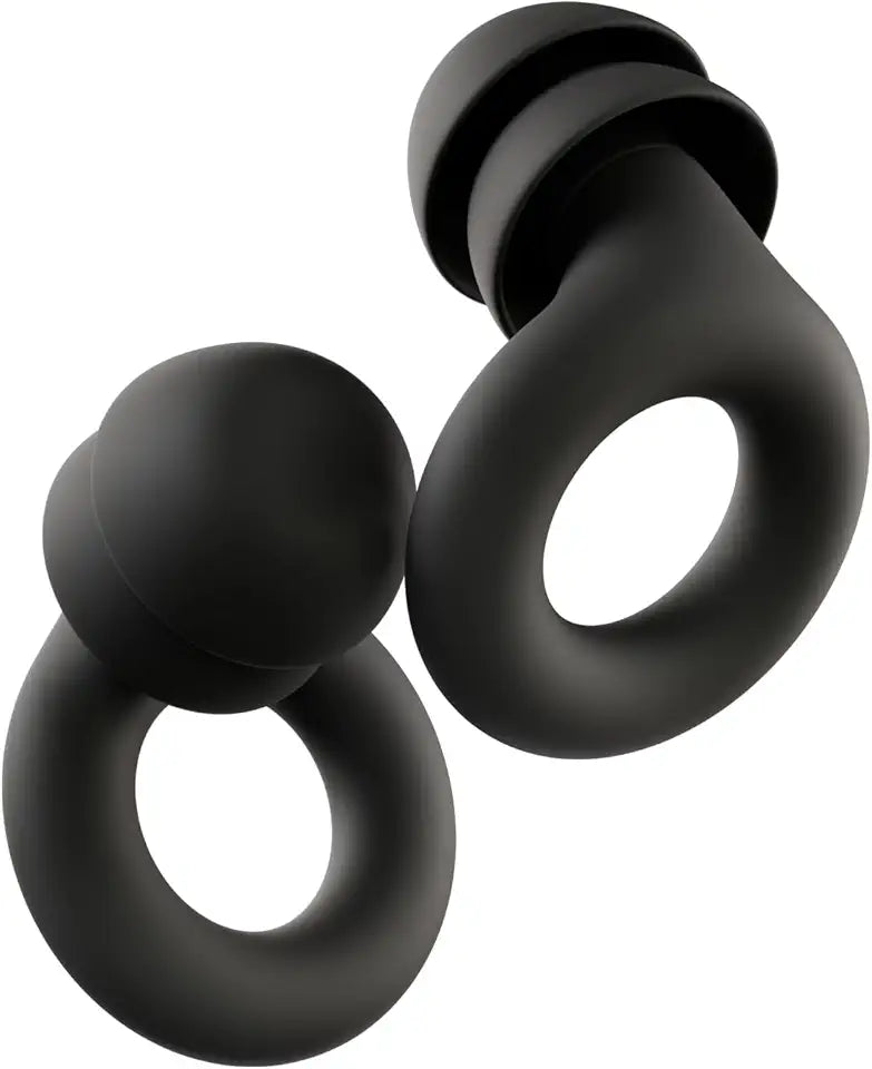 Reusable Ear Plugs with Double Tips, 24 dB Noise Reduction V69526