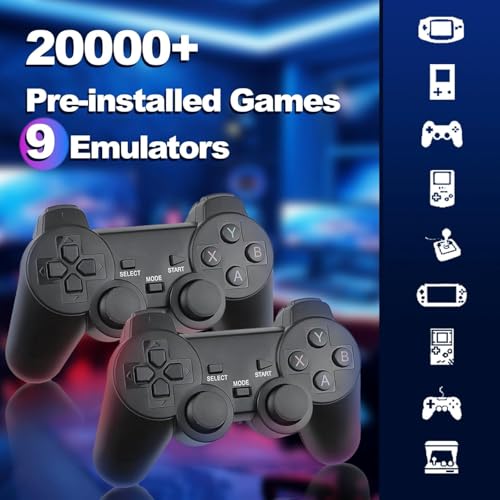 Wireless Retro Handheld Game Console with 20,000+ Games K834065