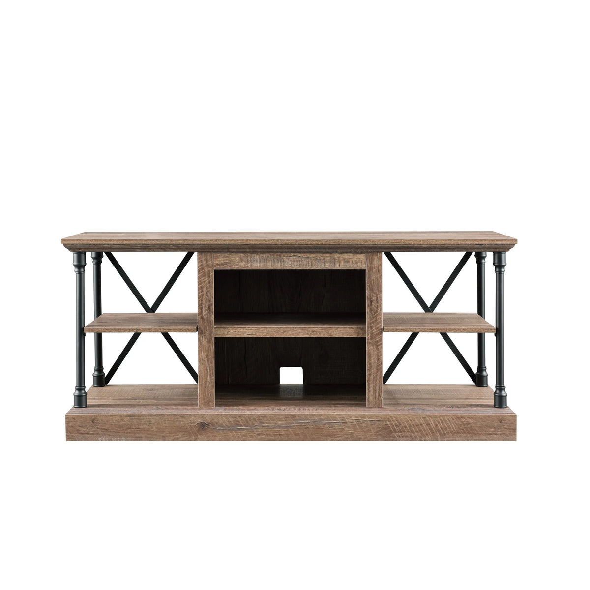 Media Console in Rough Sawn Birch Finish N231822