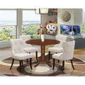 Mahogany Doeskin Dining Room Table Set of 4 C67097