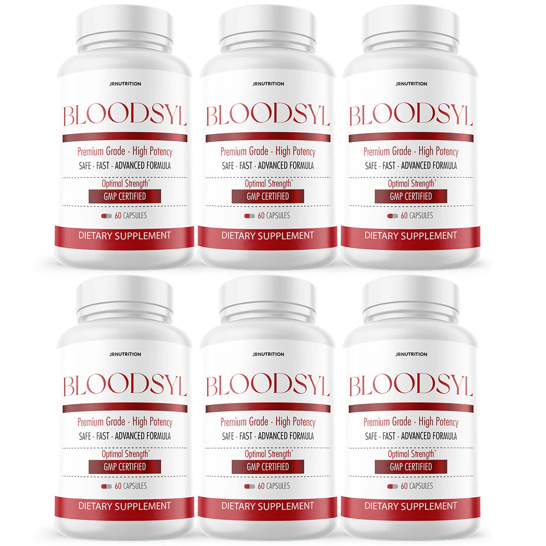 Blood Support Dietary Supplement 60 Capsules 6 Pack Y482