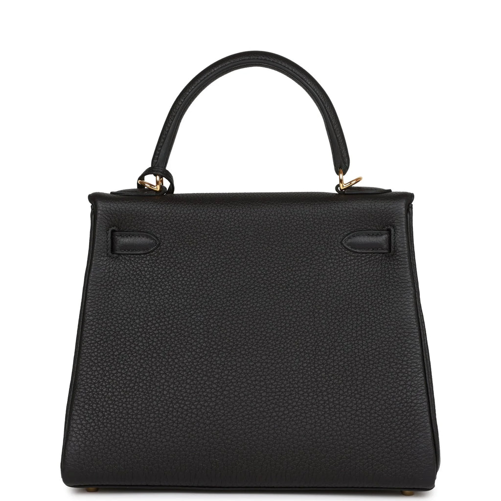 Black Leather Handbag R212