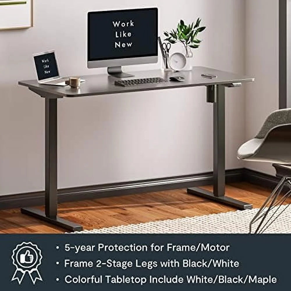 Adjustable Electric Standing Desk 48 x 30 Inches J7091
