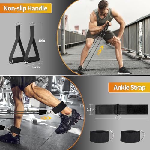 Resistance Bands with Handles M1580