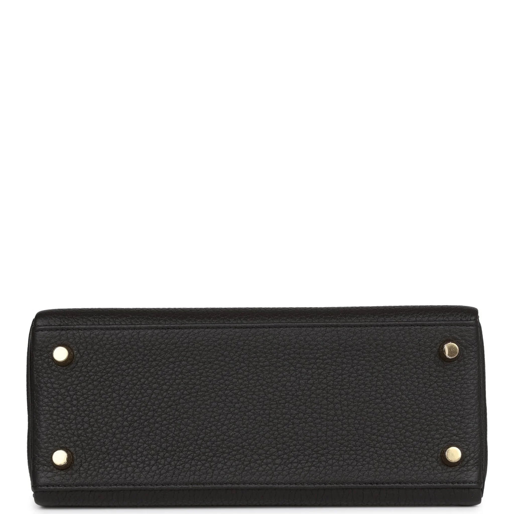 Black Leather Handbag R212