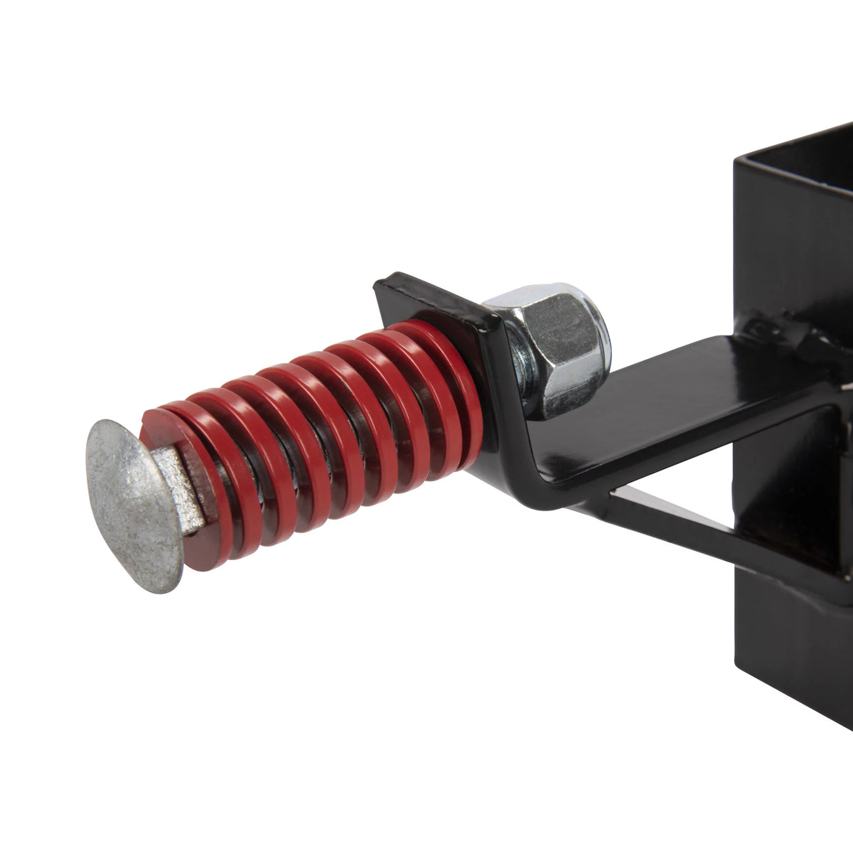 Steel Gong Hanger Target with Recoil Spring, Black R675