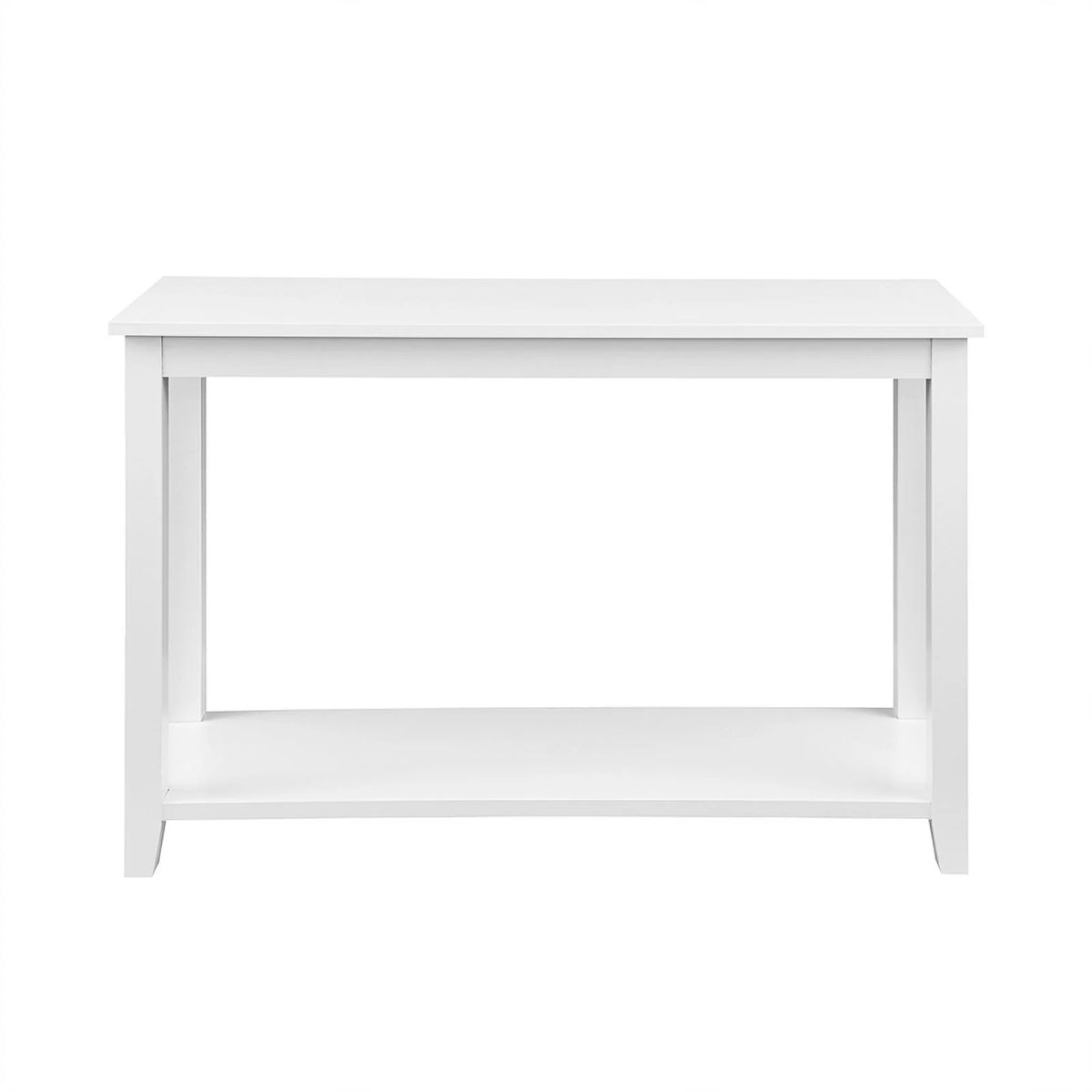 48" Indoor Coastal Wood Sofa Table E195166