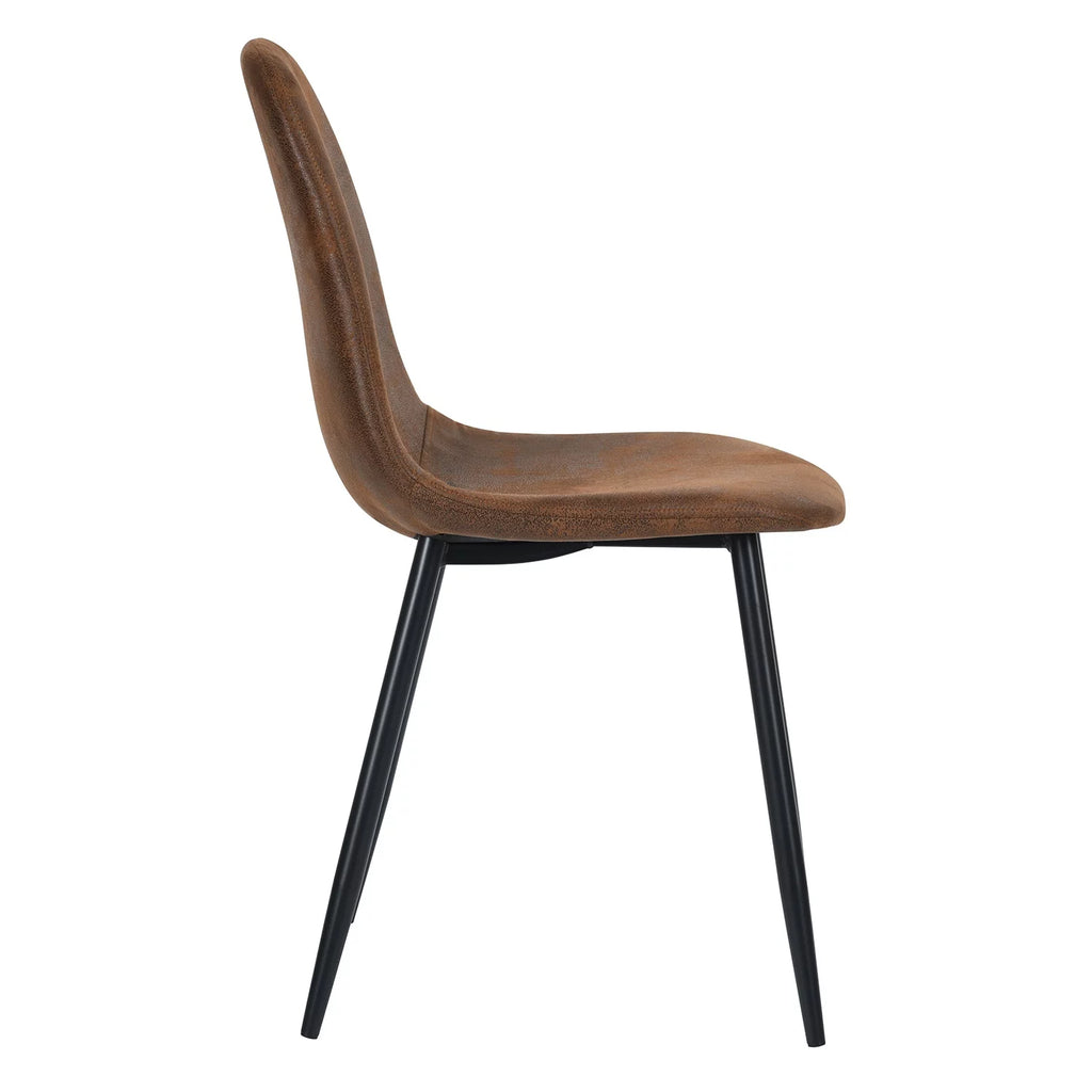Set of 4 Velvet Chairs W889