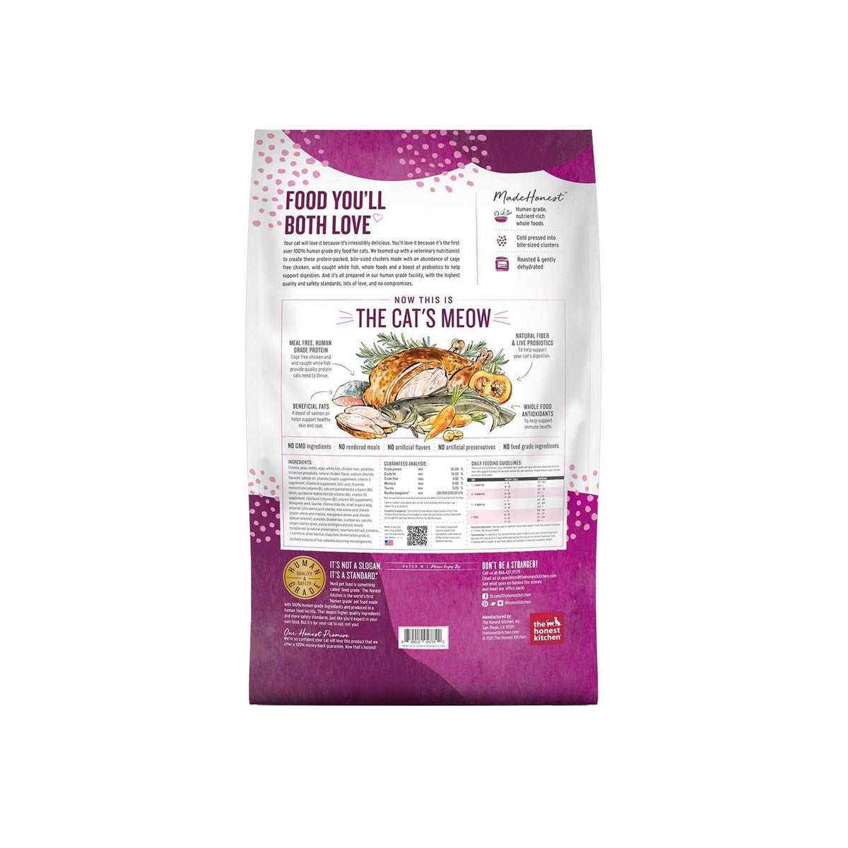 Grain-Free Chicken Fish Dry Cat Food K889180