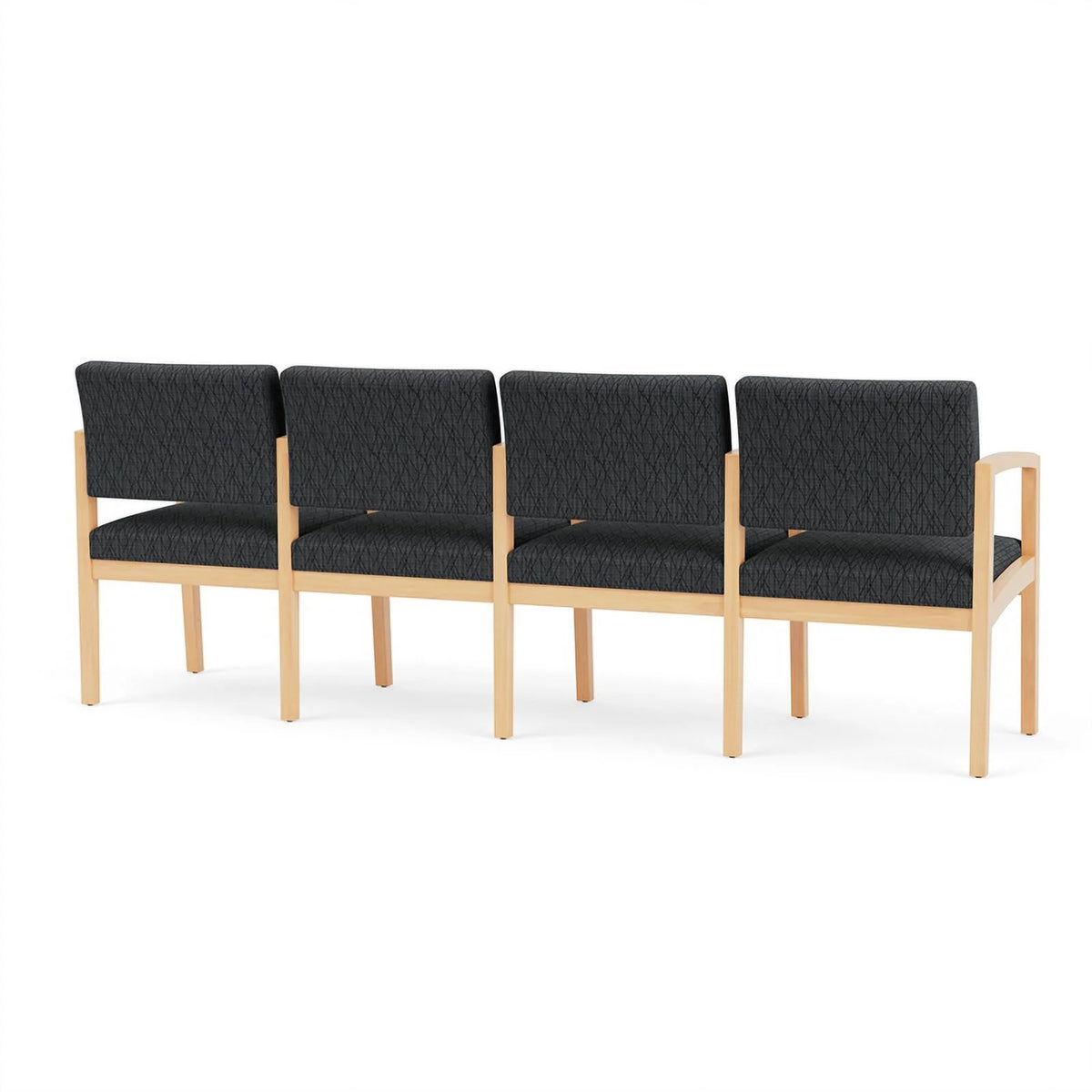 4-Seat Fabric Tandem Seating P2088