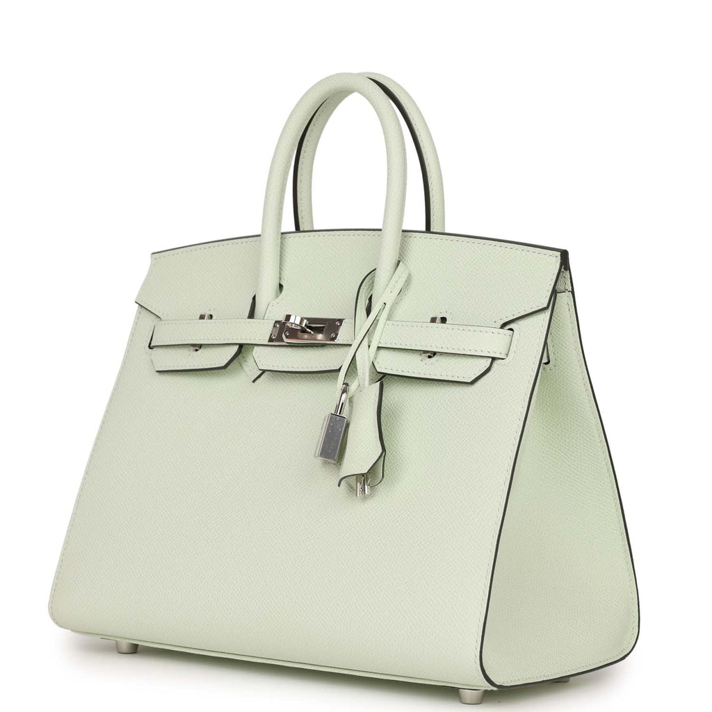 Vert Fizz Epsom Leather Handbag A4475