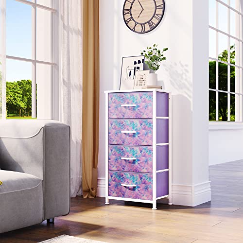 Black 8 Drawer Dresser with Fabric Bins C866646