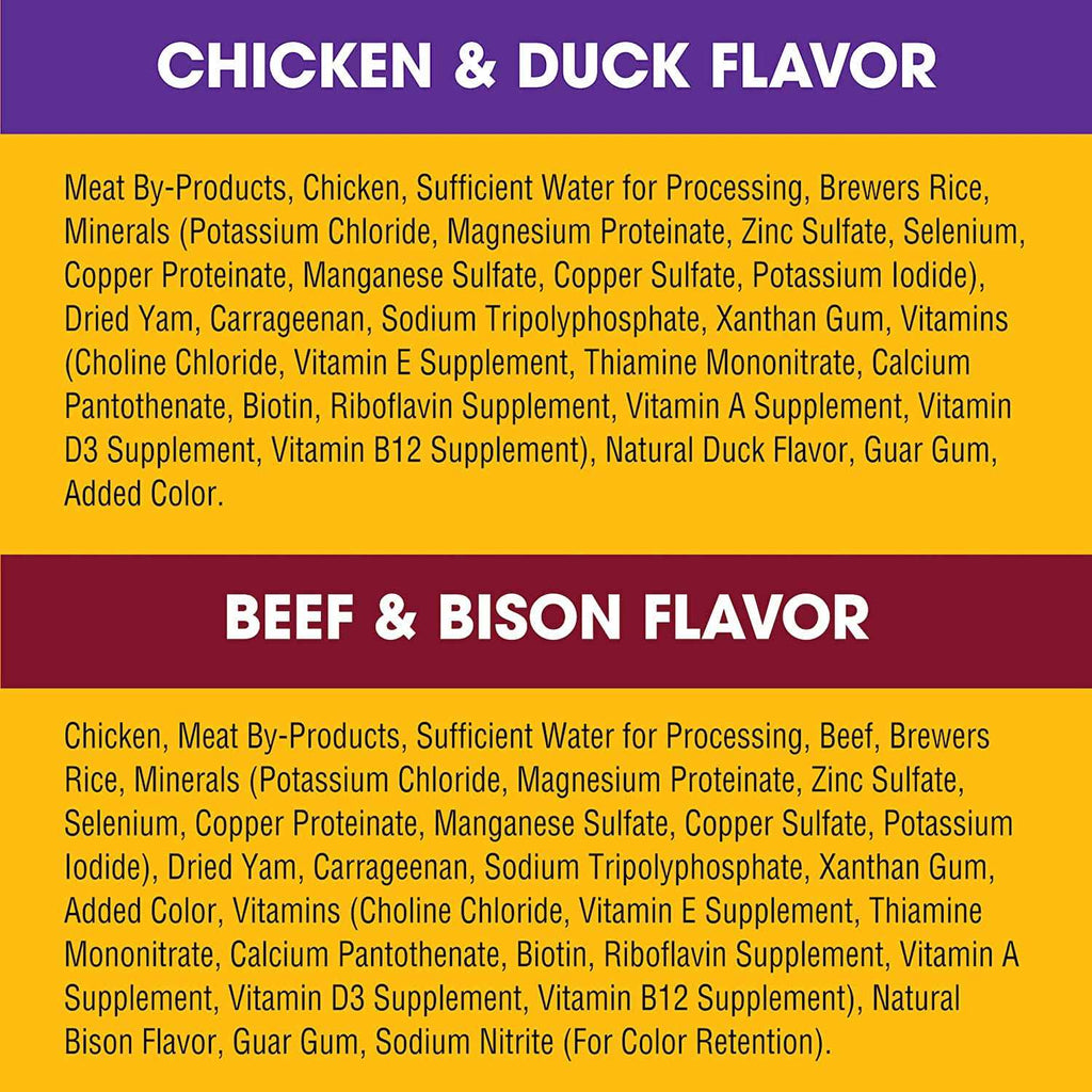 High Protein Chopped Wet Dog Food Variety Pack Q408669