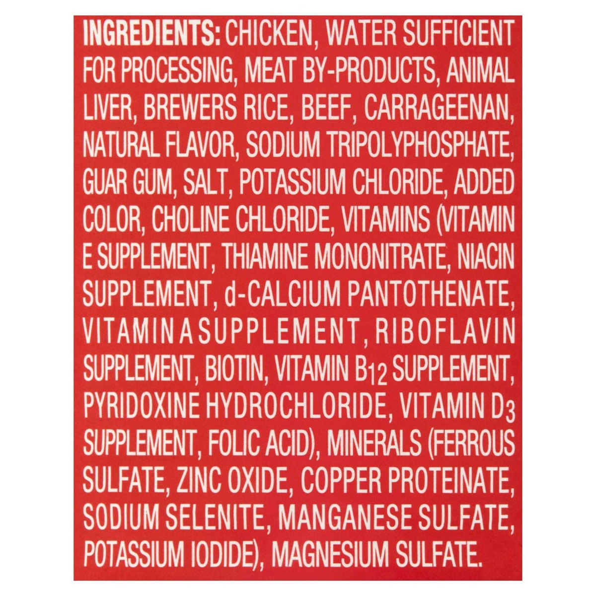 Beef Wet Dog Food O38194