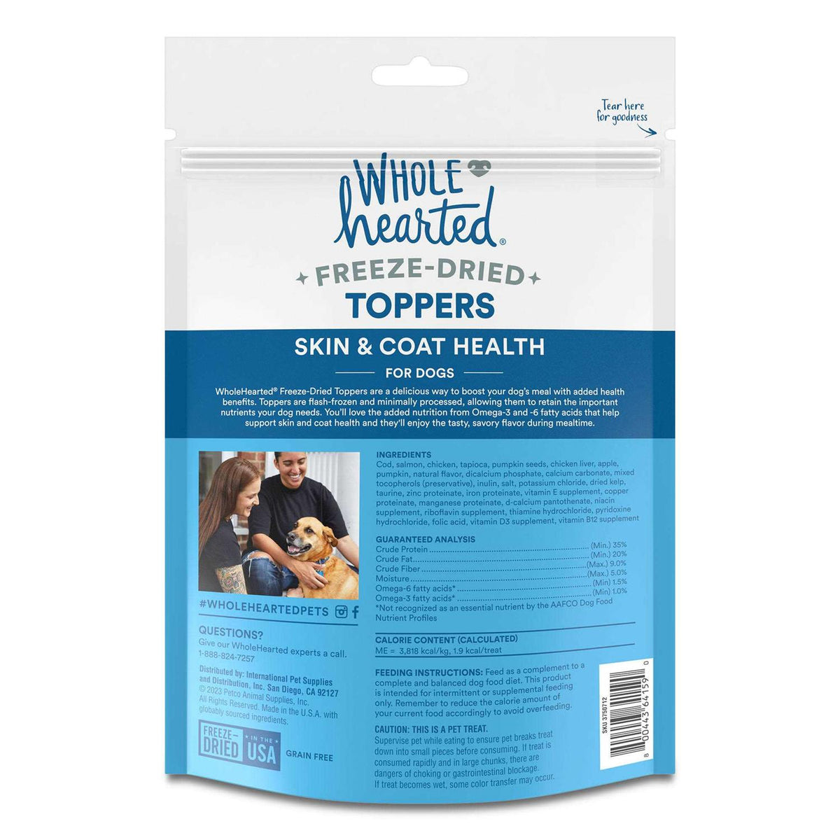 Freeze-Dried Dog Food Toppers F550