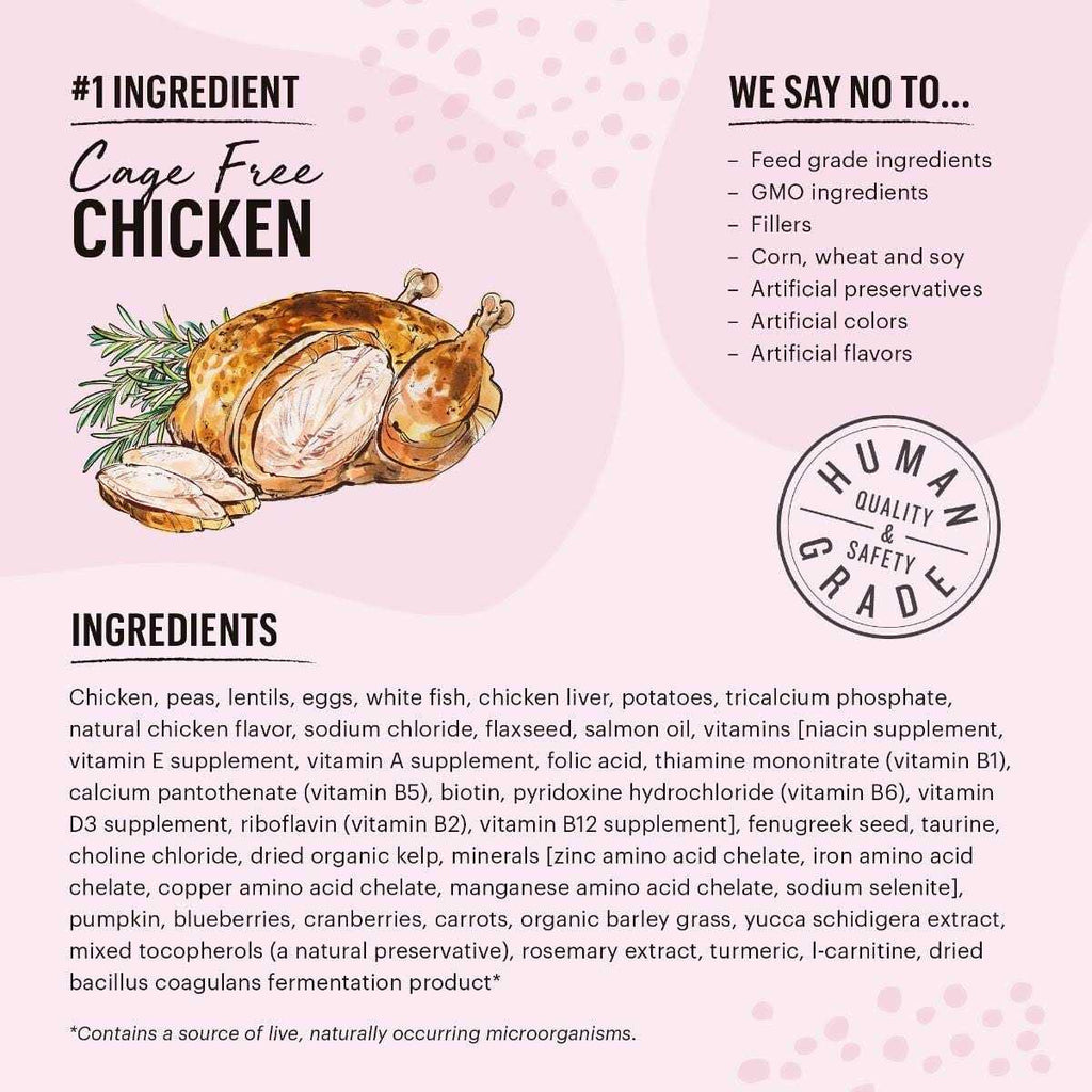 Grain-Free Chicken Fish Dry Cat Food K889180