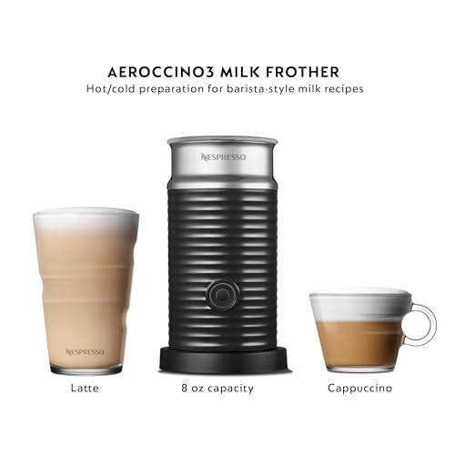 Grey Coffee and Espresso Maker with Milk Frother X432283